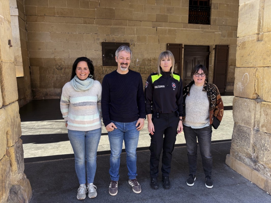 Udaltzaingoa herritarren ongizateari eta zaintzari lotutako hainbat proiektutan lanean ari da